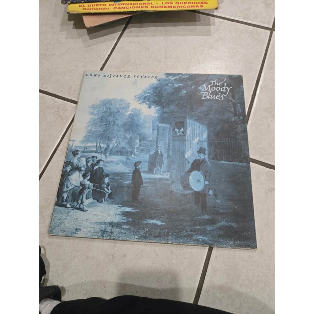 The Moody Blues Long Distance Voyager Vintage Vinyl Record